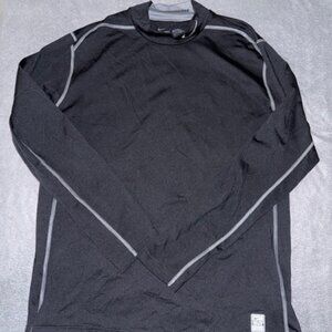 Nike Pro Combat Hyperwarm Dri‑Fit Shirt Men’s XL Black Long Sleeve Compression